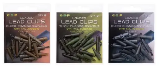 [ETAP01] ESP Clip de plomo cargado QCS marrón