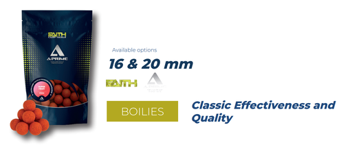 [FAI6026] Faith A-Prime Boilie Pineapple/Banana 5Kg 16mm