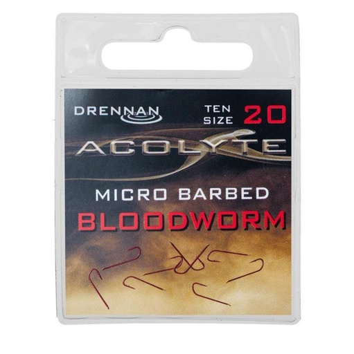 [HSA0920] ANZUELO DRENNAN Acolyte Bloodworm Size 20