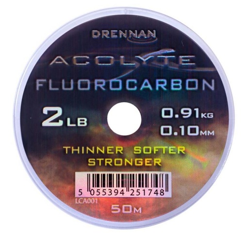 [LCA001] Hilo Drennan Acolyte Fluorocarbon 2lb 0.10