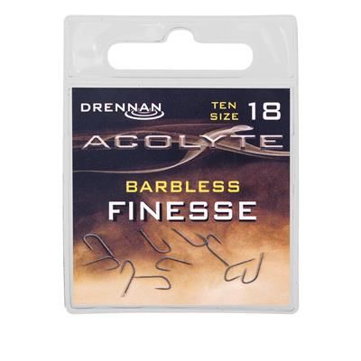 [HSA0218] ANZUELO DRENNAN Acolyte PTFE Finesse Sin muerte 18
