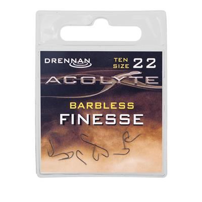 [HSA0222] ANZUELO DRENNAN Acolyte PTFE Finesse Sin muerte 22