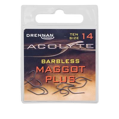 [HSA0616] ANZUELO DRENNAN Acolyte MaggotPlus Barbless 16