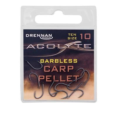 [HSA0810] ANZUELO DRENNAN Acolyte CarpPellet Barbless 10