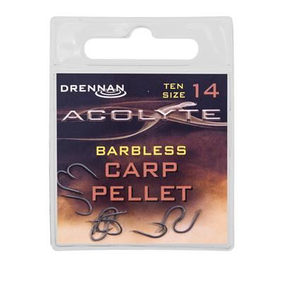 [HSA0814] ANZUELO DRENNAN Acolyte CarpPellet Barbless 14