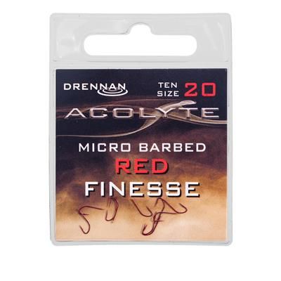 [HSA0120] ANZUELO DRENNAN Acolyte Red Finesse 20