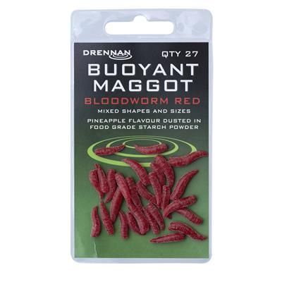 [TGABBM003] DRENNAN Buoyant Asticot-bloodwormRed