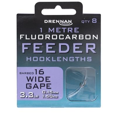 [HNFFWDGM16] ANZUELO DRENNAN Fluoro Feeder Wide Gape 16