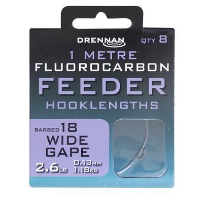 [HNFFWDGM18] ANZUELO DRENNAN Fluoro Feeder Wide Gape 18