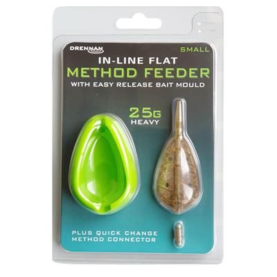 [TFFFBS25] Feeder drennan Flat  & Con molde Small 25g