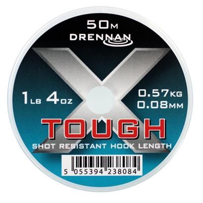 [LCXT008] DRENNAN X-Tough Hilo para bajos 1lb4oz 0.08mm