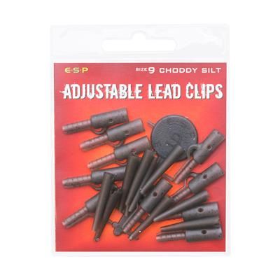 [ETALCL009CS] ESP Adj LeadClip-ChoddySilt