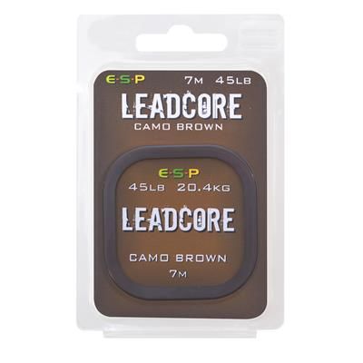 [ELLC07CB] ESP Leadcore 7m Camo Brown