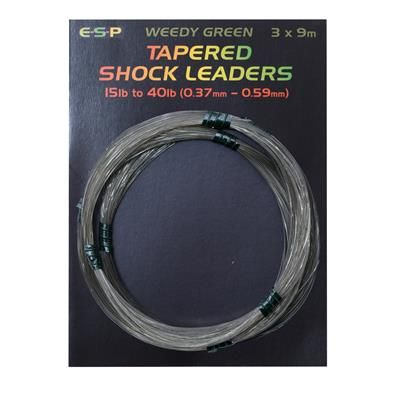 [ELTSL15402] HILO ESP Tapered Shock Leader Green