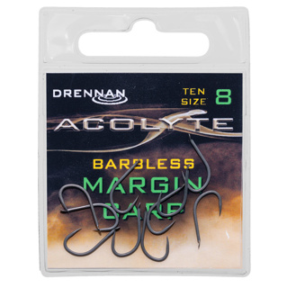 ANZUELO DRENNAN ACOLYTE Margin Carp Sin muerte