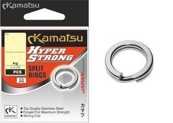 [580200045] HYPER STRONG SPLIT RINGS K-2199 STAINLESS STEEL 4,
