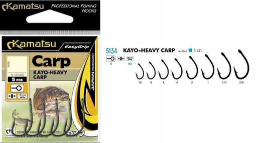 [513400310] ANZUELO KAMATSU KAYO HEAVY CARP 10BLNR