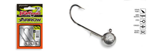 [414010007] JIGHEAD EXTRA ARROW 1/0-7g OPP.3PCS