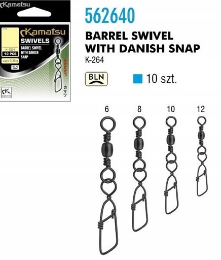 [562640012] BARRIL Quitavuelta WITH DANISH SNAP 56264 OPP.10PCS No.