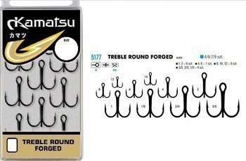 [517700308] KAMATSU TREBLE ROUND FORGED TAMAÑO 8 BLN 9PCS/OPP.