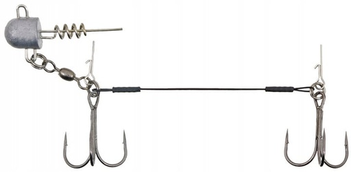 [273000032] SWIMBAIT SYSTEM DOBLE STINGER 1/0, 12cm/27kg WEIG