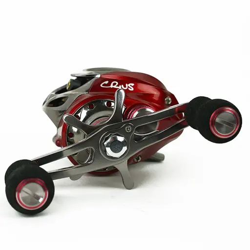 [DT9709] Traxis Baitcaster CARRETE LH Red