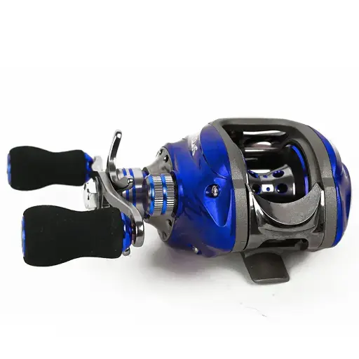 [DT9711] Traxis Baitcaster CARRETE LH Blue