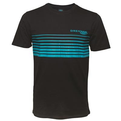 [CSDTK000] DRENNAN T-Shirt Black Aqua S