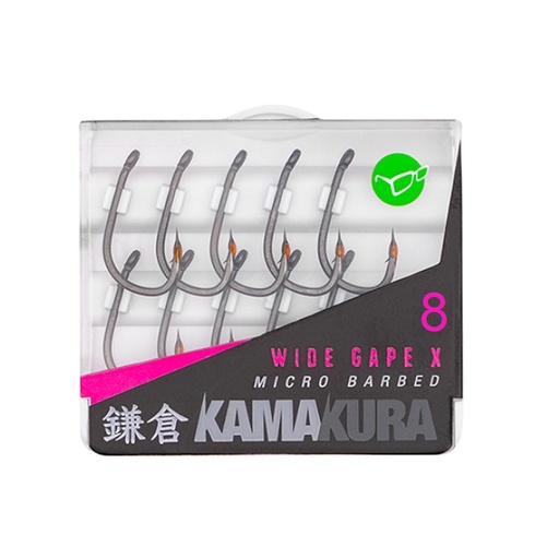 [KAM28] ANZUELO KORDA KAMAKURA WIDE GAPE X Nº 8 KAM28
