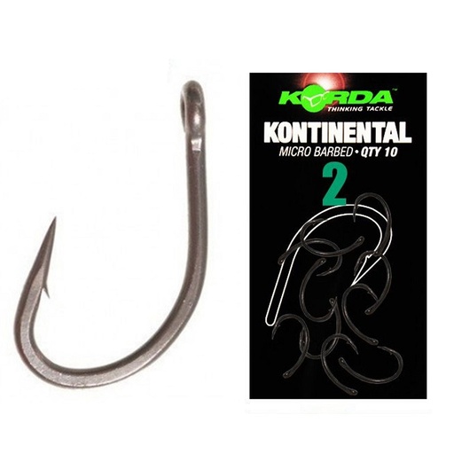 [KKH2] ANZUELO KORDA KONTINENTAL Nº 2 KKH2