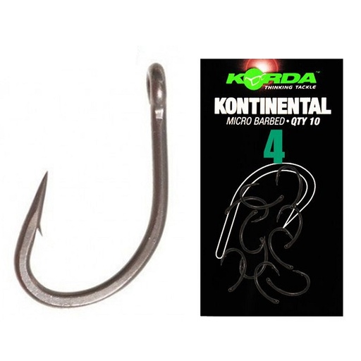 [KKH4] ANZUELO KORDA KONTINENTAL Nº 4 KKH4