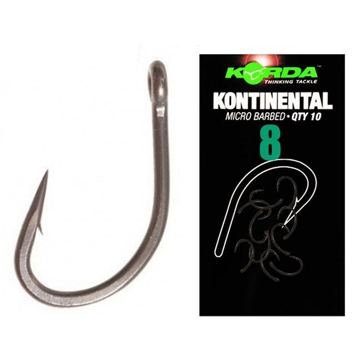 [KKH8] ANZUELO KORDA KONTINENTAL Nº 8 KKH8