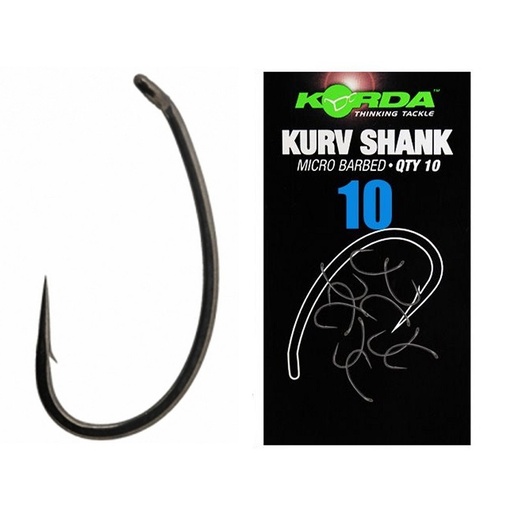 [KKS10] ANZUELO KORDA KURV SHANK Nº 10 KKS10