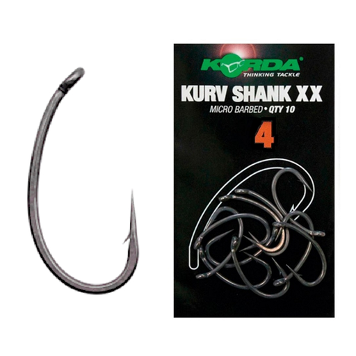 [KKSXX4] ANZUELO KORDA KURV SHANK XX Nº 4 KKSXX4