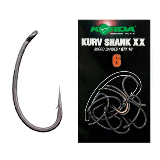 [KKSXX6] ANZUELO KORDA KURV SHANK XX Nº 6 KKSXX6