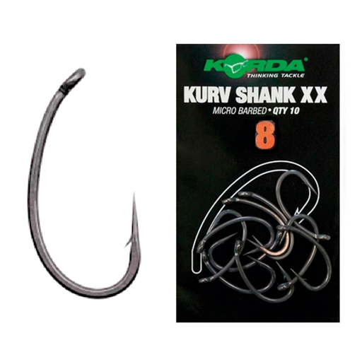 [KKSXX8] ANZUELO KORDA KURV SHANK XX Nº 8 KKSXX8