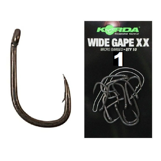 [KWGXX1] ANZUELO KORDA WIDE GAPE XX Nº 1 KWGXX1