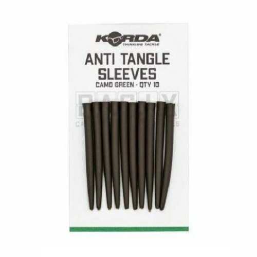 KORDA BASIX ANTI TANGLE SLEEVES CAMO GREEN KBX025