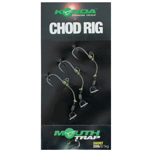 [KCR024] KORDA CHOD RIG SHORT BARBED 2.5 CM - TAMAÑO 4 KCR024
