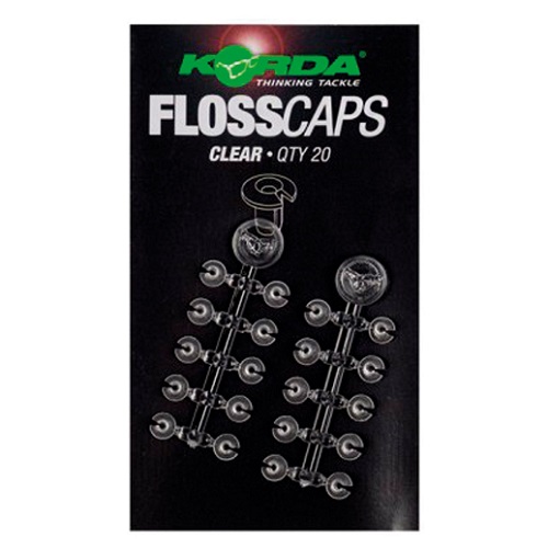 [KFLC1] KORDA FLOSS CAPS CLEAR KFLC1