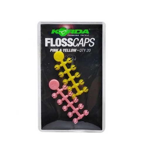 [KFLC3] KORDA FLOSS CAPS PINK & YELLOW KFLC3