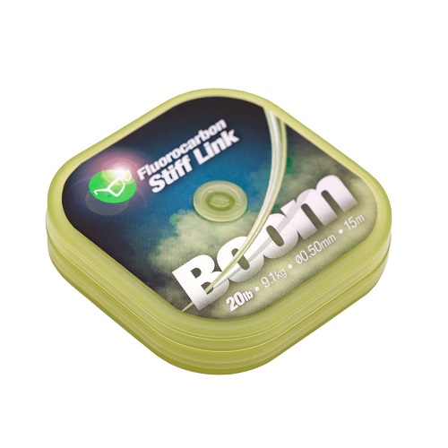 [KBOOM50] KORDA FLUOROCARBON STIFF LINK BOOM 20LB 9.1KG 0.50MM 15M KBOOM50