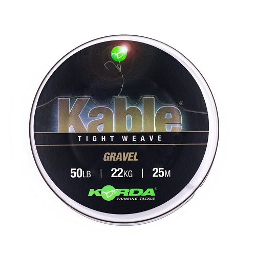 [KAB005] KORDA KABLE TIGHT WEAVE GRAVEL 50LB 22KG 25M KAB005