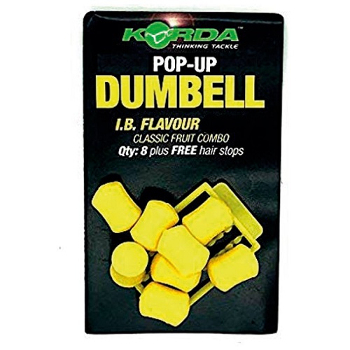 [KPB38] KORDA POP UPS DUMBELL I.B. FLAVOUR 8 MM KPB38