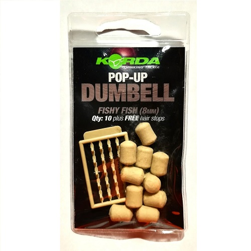 [KPB08] KORDA POP-UP DUMBELL FISHY FISH 8MM KPB08