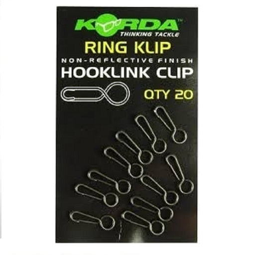 [KRKP] KORDA RING KLIP hilo para anzuelo CLIP KRKP