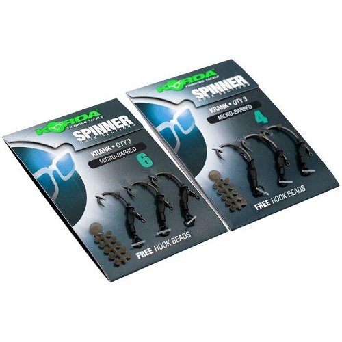 [KCR126, KCR127] KORDA SPINNER ANZUELO SECTIONS KRANK MICRO BARBED