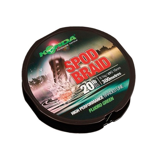[KSPB] KORDA SPOD BRAID 20Lbr 0,16mm 300m KSPB