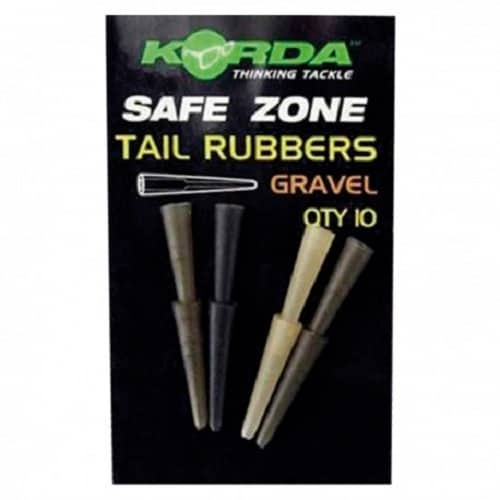 [KRC] KORDA TAIL RUBBERS CLAY (10 UNIDADES) KRC