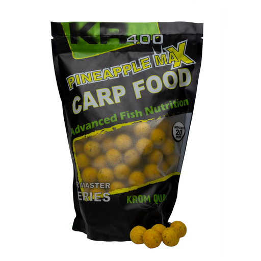 [KRB200104] KROM QUALITY KR400 BOILIES PINEAPPLE MAX 20mm 800g KRB200104
